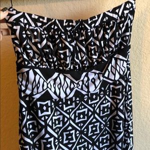 White House Black Market Strapless Top